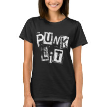 Punk Lit on Black Women's Basic T-Shirt