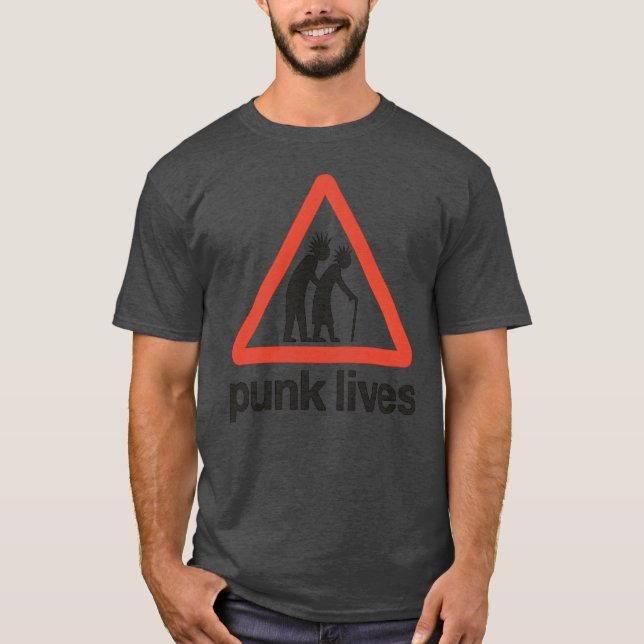 punk lives T-Shirt (Front)
