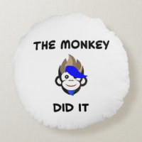 Punk Monkey cute animal nursery kids room decor