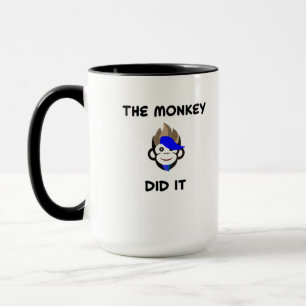 Punk Monkey The monkey did it Mug