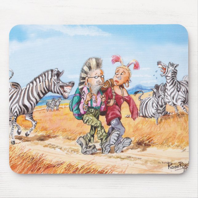 Punk Mouse Pad (Front)