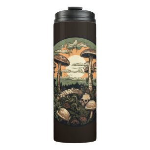 Punk Mushroom Forest Thermal Tumbler
