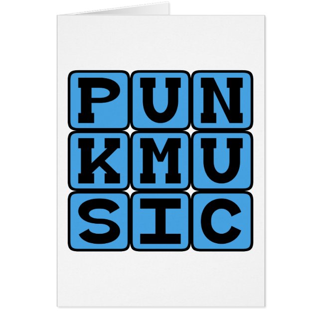 Punk Music, Music Genre (Front)
