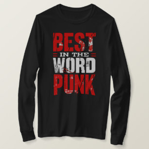 Punk Perfection: Reigning Supreme Design Black T-Shirt