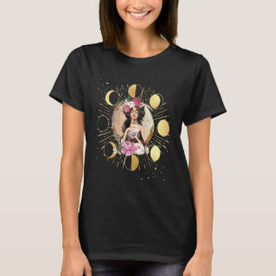 Punk Phases Of The Moon Witch Wiccan Witchcraft Ta T-Shirt