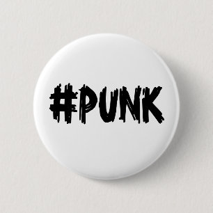 #PUNK Pin (B&W)