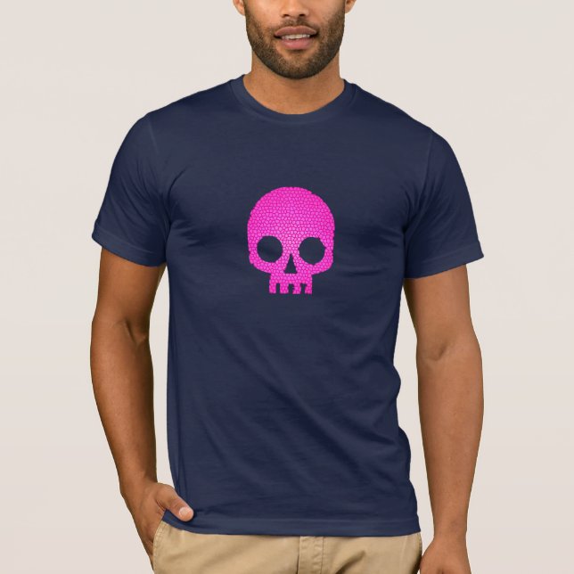 Punk Pink Skull T-Shirt (Front)