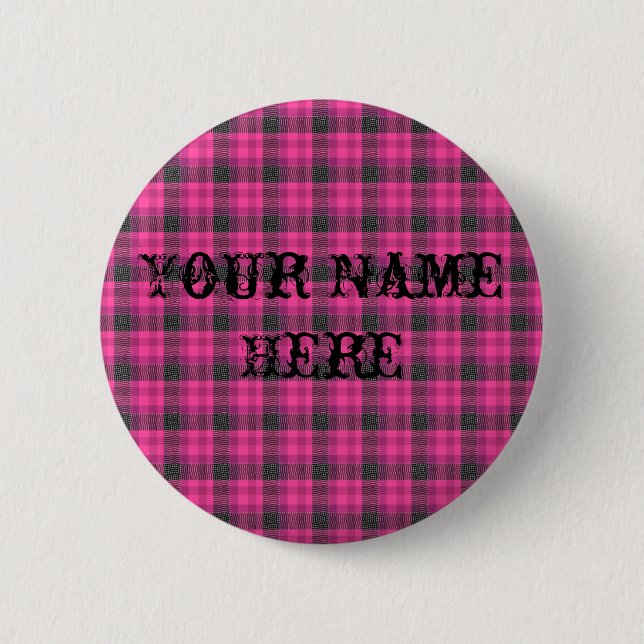 Punk Princess Devora - Custom Button (Front)