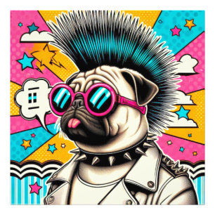 PUNK-PUG 11 PHOTO PRINT