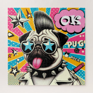 PUNK-PUG 13 JIGSAW PUZZLE