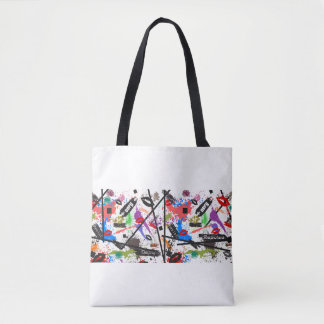 Punk Pulse Tote Bag - Turn heads, be a rebel