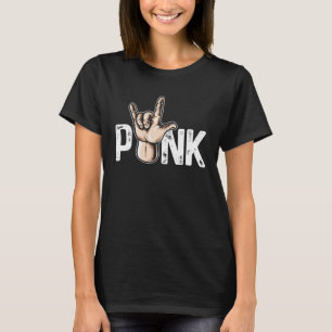 Punk Punk Rock Music Rocker Punker T-Shirt