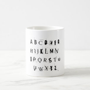 Punk Rock ABC's Coffee Mug