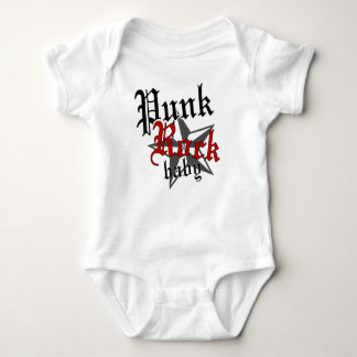 Punk Rock Baby Baby Bodysuit