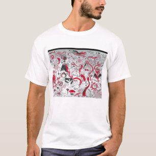 Punk Rock Doodle #3 Vampire in COLOR T-Shirt