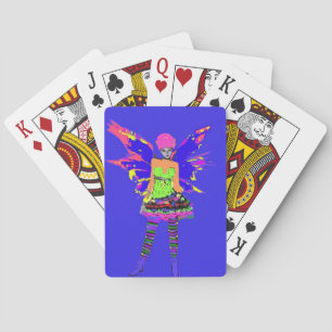 Punk Rock Fairy Playing Cards