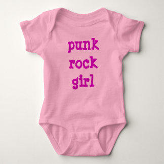 Punk Rock Girl Baby Bodysuit