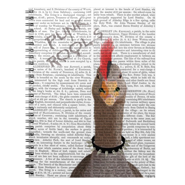 Punk Rock Goose Spiral Notebook (Front)
