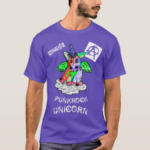 Punk Rock Metal Concert Festival Unicorn  4 T-Shirt