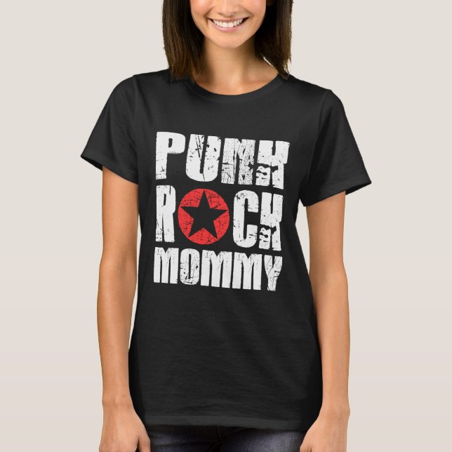 Punk Rock Mummy T-Shirt (Front)