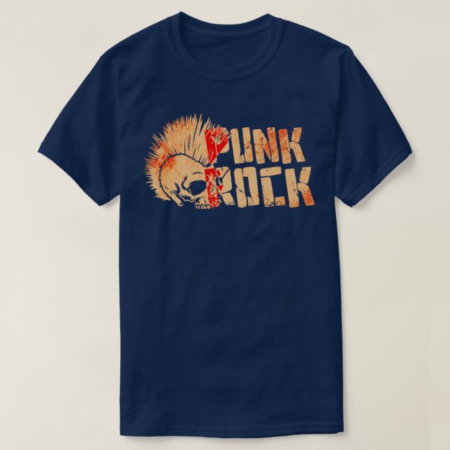 Punk Rock Music13 T-Shirt (Design Front)