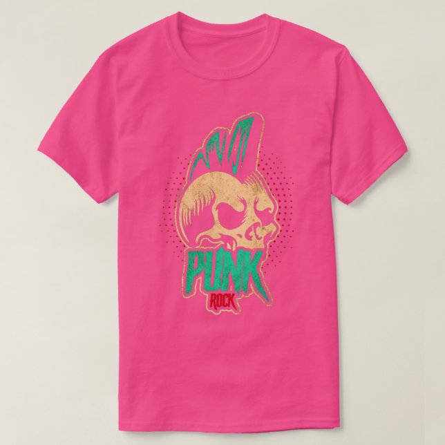 Punk Rock Music14 T-Shirt (Design Front)