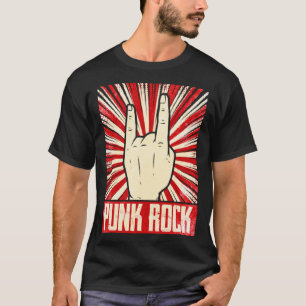 Punk Rock Music Retro Punkrock 6 T-Shirt