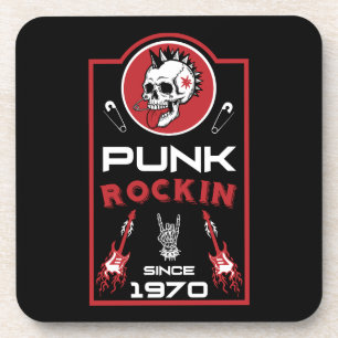 Punk Rock Music Since 1970 Coaster