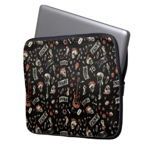 Punk Rock Pattern – Bold & Rebellious  Laptop Sleeve