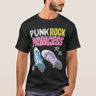Punk Rock Princess for Girls who Love Punkrock Mus T-Shirt
