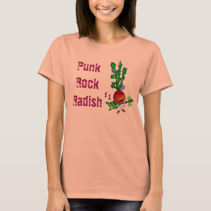 Punk Rock Radish, burnout tee