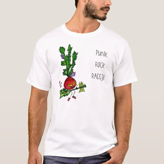 Punk Rock Radish T-Shirt (Front)