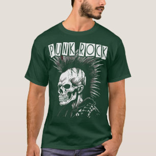 Punk Rock Skull T-Shirt