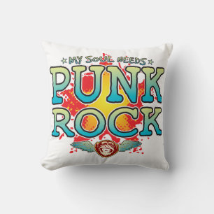 Punk Rock Soul Cushion