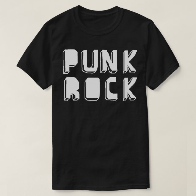 punk rock style T-Shirt (Design Front)