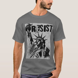 Punk Rock Vive La Resistance Freedom Resistance Pr T-Shirt