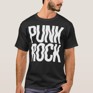 Punk Rock wavy design T-Shirt