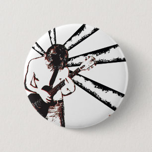 Punk Rocker 6 Cm Round Badge