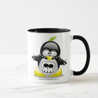 Punk Rocker Penguin Mug