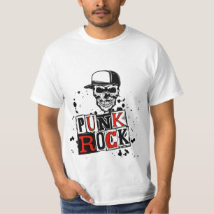 Punk’s Not Dead: The Gritty Skull T-Shirt