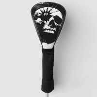 Punk Skull Black and White