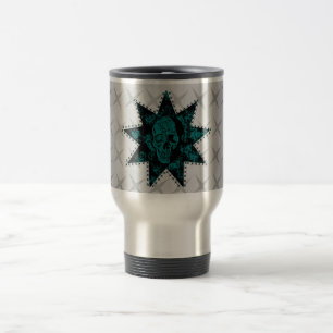 Punk Skull Mug (Teal)