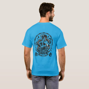 Punk Snake Skull Shirt  Break The System Rebellion