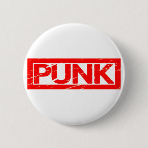 Punk Stamp 6 Cm Round Badge