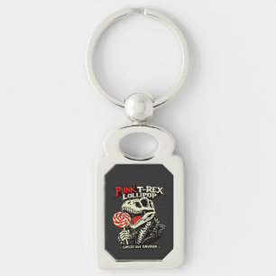 Punk T-Rex Lollipop - Sweet But Savage Key Ring