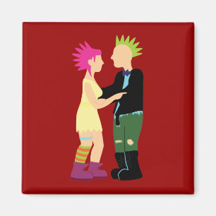 Punk Wedding Magnet