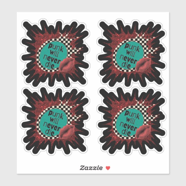 Punk Will Never Die Sticker Sheet (Sheet)