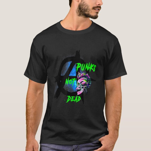 Punker Skater Cute Nice     Tee   (Front)
