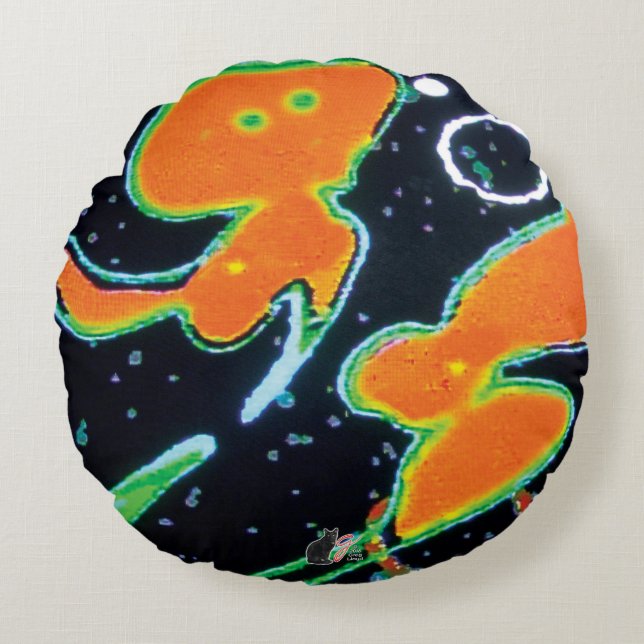 Punkin KC image Round Cushion (Front)