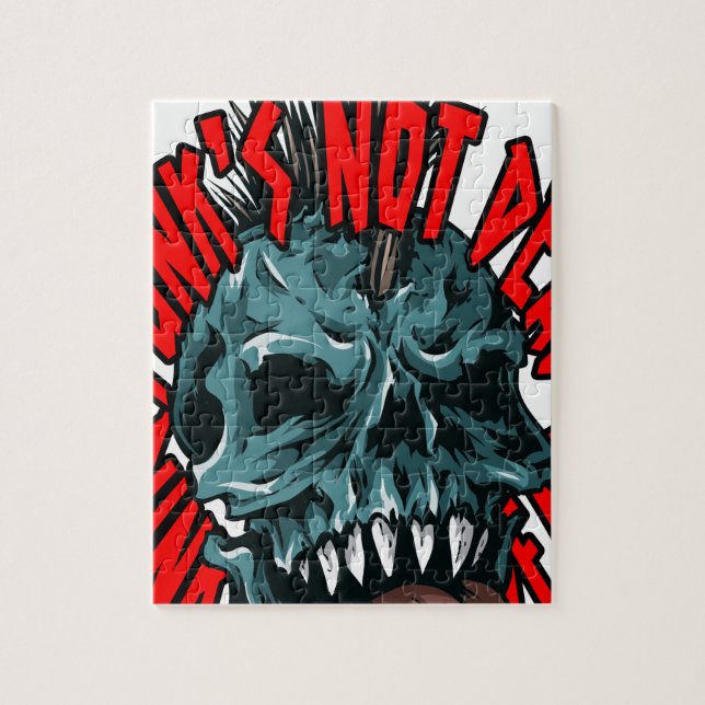 Punk's Not Dead Jigsaw Puzzle (Vertical)
